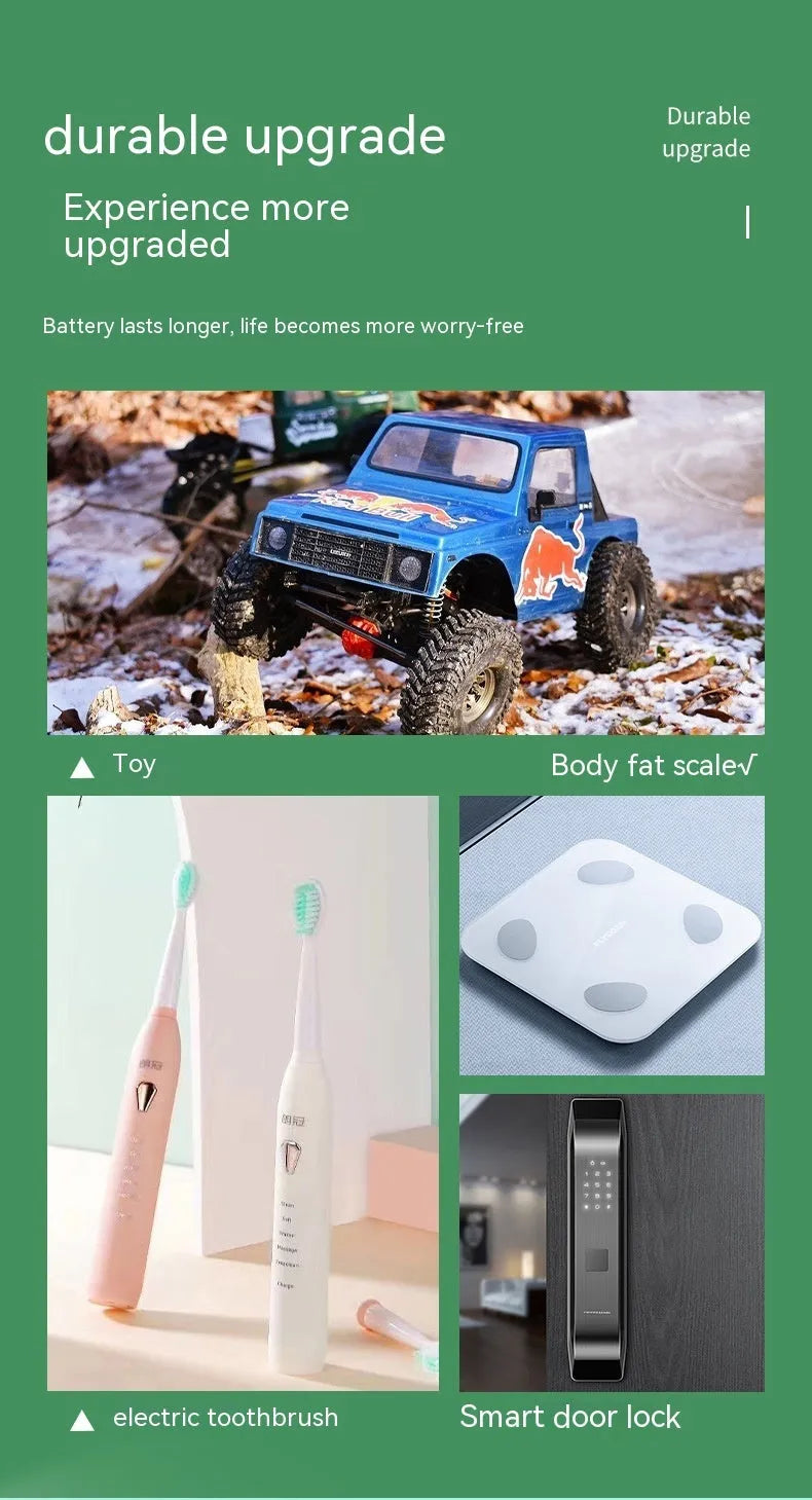 60 pack of AA No 5 carbon zinc 1.5V batteries for small toys and clocks, also available in No 7 AAA size.