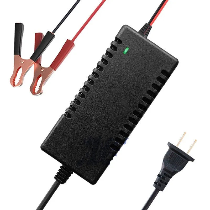12V 3A lead acid battery charger for motorcycle car and EV maintenance charging