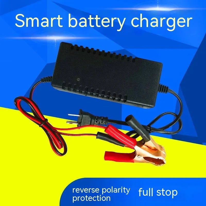 12V 3A lead acid battery charger for motorcycle car and EV maintenance charging