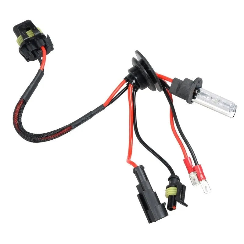 HID xenon automobile bulb for H1 H7 9005 headlight replacement in 4300K 6000K 8000K colour temperatures