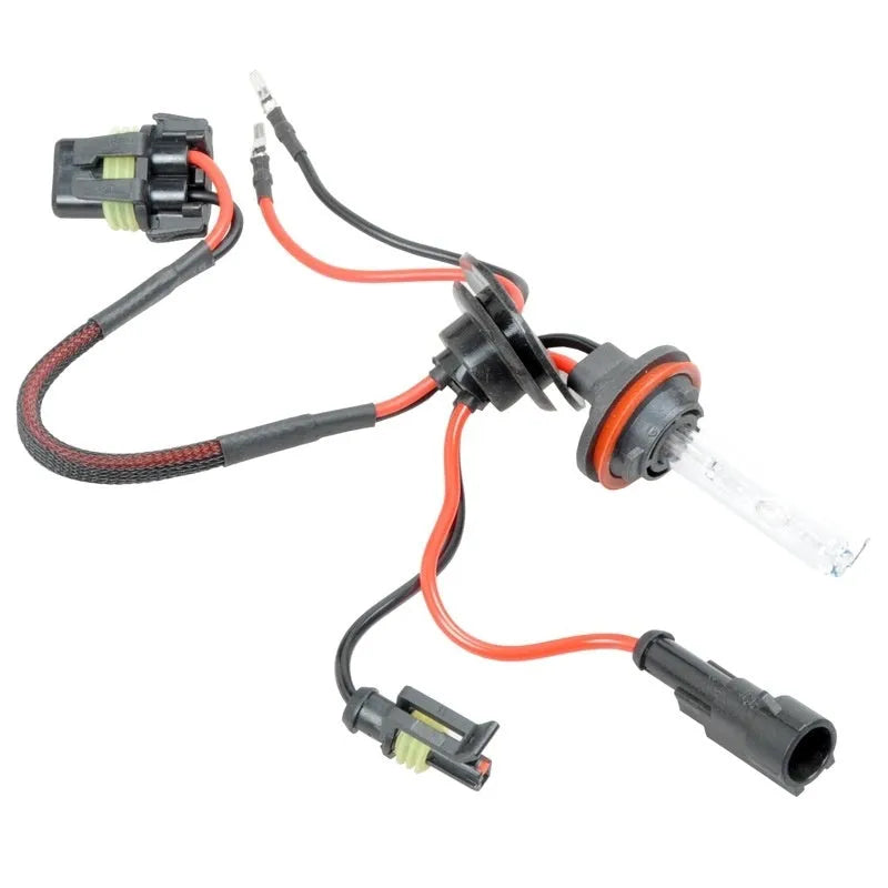 HID xenon automobile bulb for H1 H7 9005 headlight replacement in 4300K 6000K 8000K colour temperatures