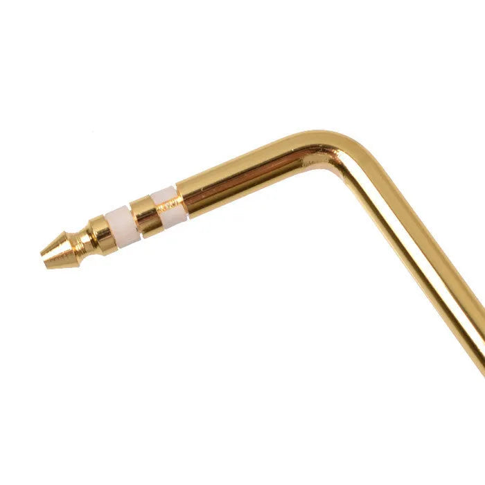 Direct plug-in guitar tremolo bar in black, blue, gold and chrome silver metal finishes