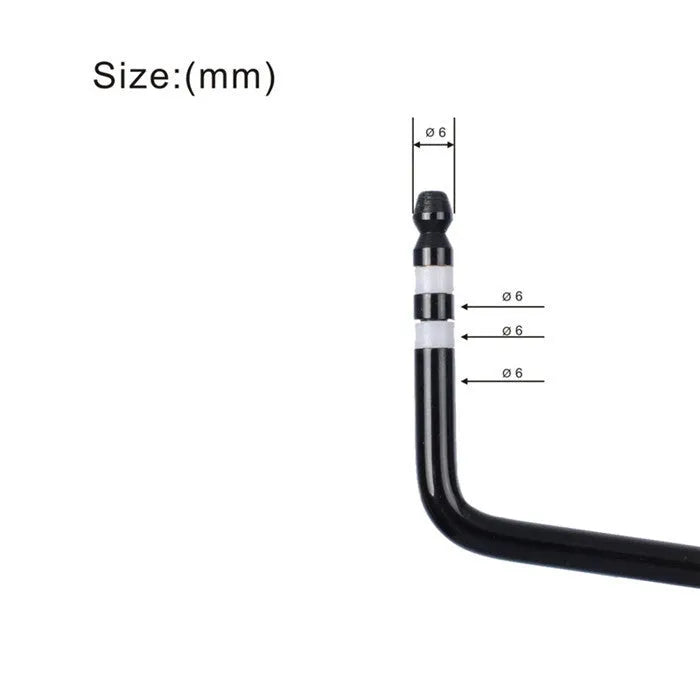 Direct plug-in guitar tremolo bar in black, blue, gold and chrome silver metal finishes
