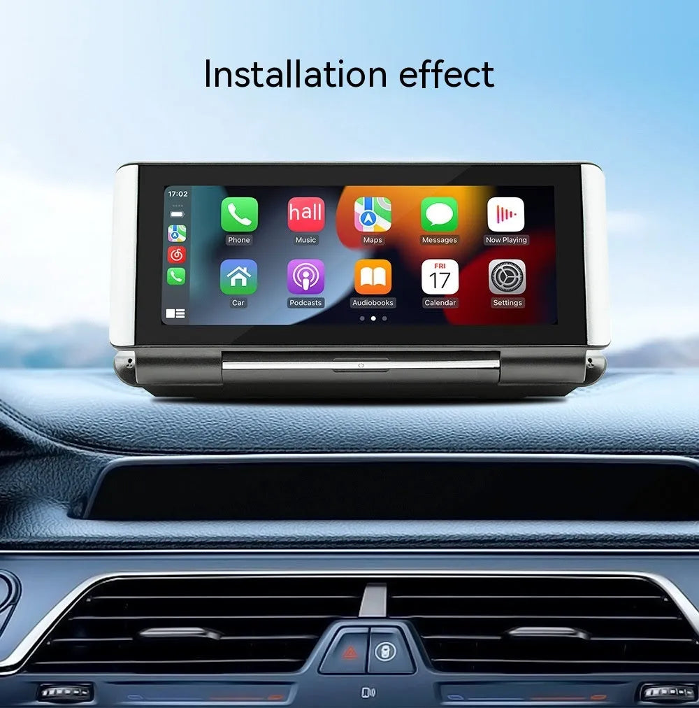 6.86 inch vehicle MP5 player with screen, for wireless CarPlay and reversing camera.