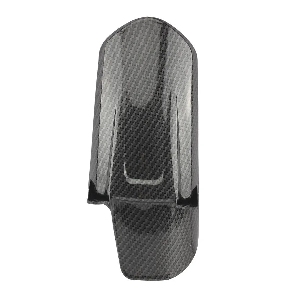 Carbon fibre scrambling motorcycle fender for Light Bee model rear shock absorber