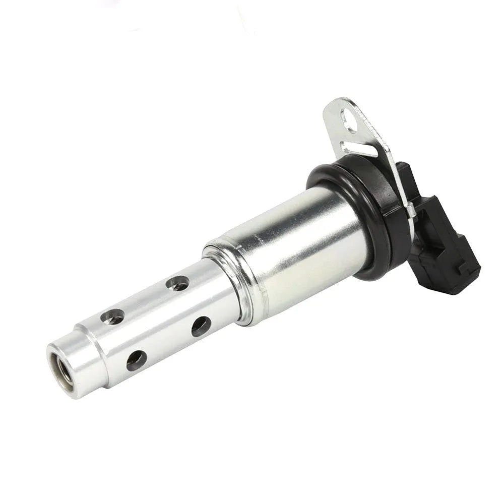 Metal BMW camshaft VVT solenoid valve measuring 25 by 15 by 10.5 centimetres