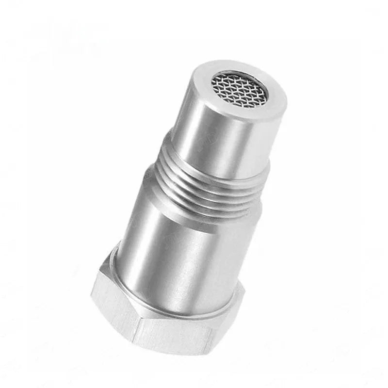 304 stainless steel oxygen sensor adapter for vehicle exhaust system modification