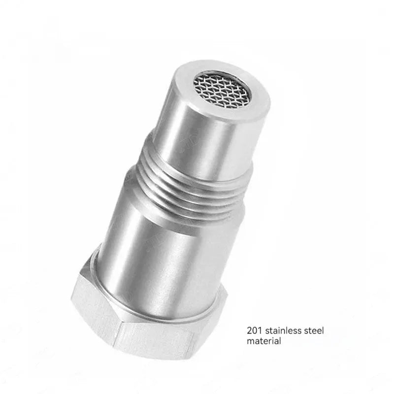 304 stainless steel oxygen sensor adapter for vehicle exhaust system modification