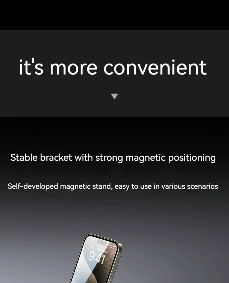 Creative magnetic silicone phone case with transparent back for Apple iPhone in starry sky black