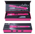 Mini steam splint spray hair straightener in champagne, purple, or rose red for curling and straightening hair