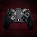 Black Gaishi wireless game controller with a textured chicken eggshell grip pattern on the handles.