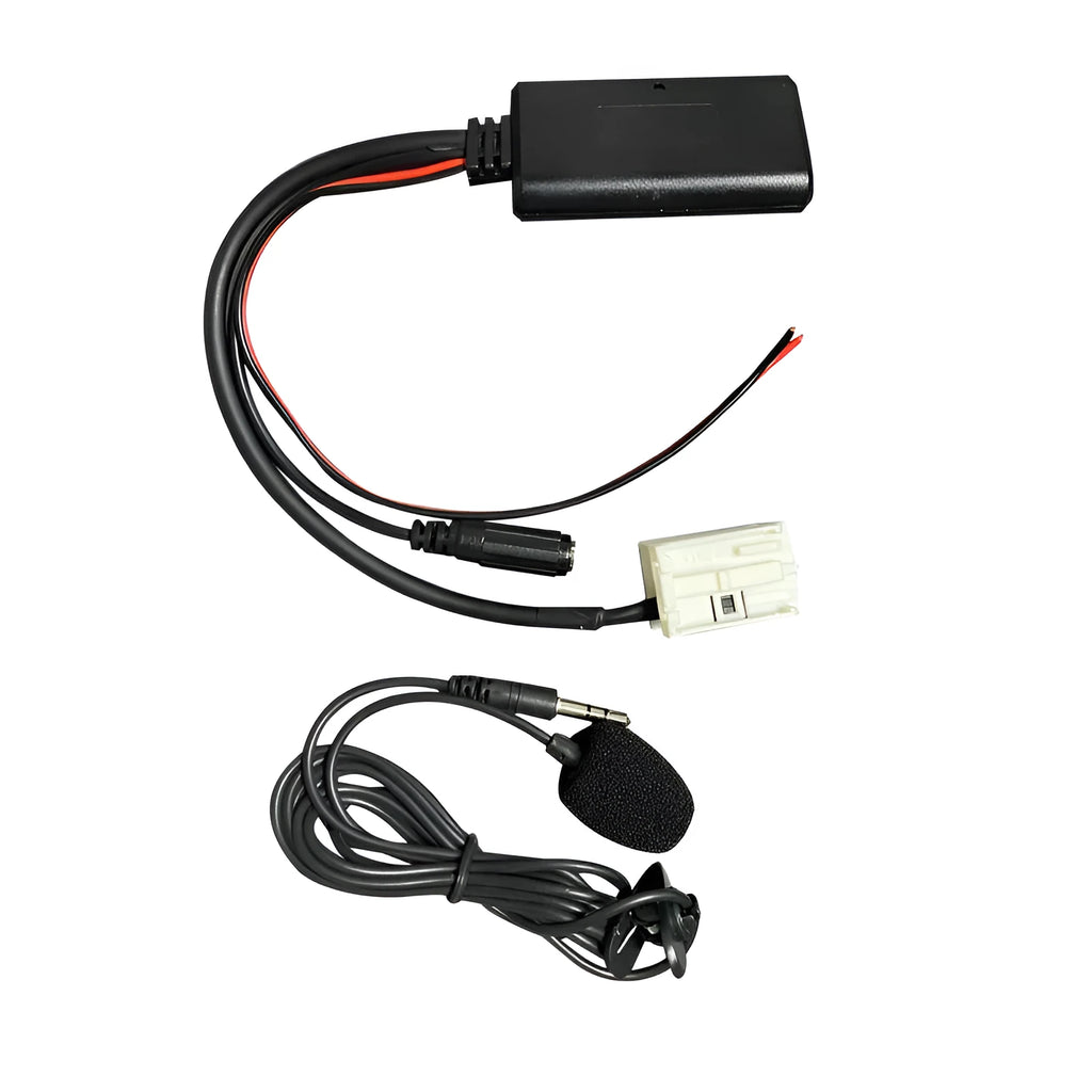 Car Bluetooth adapter cable and external microphone for Peugeot and Citroen RD4 stereo systems