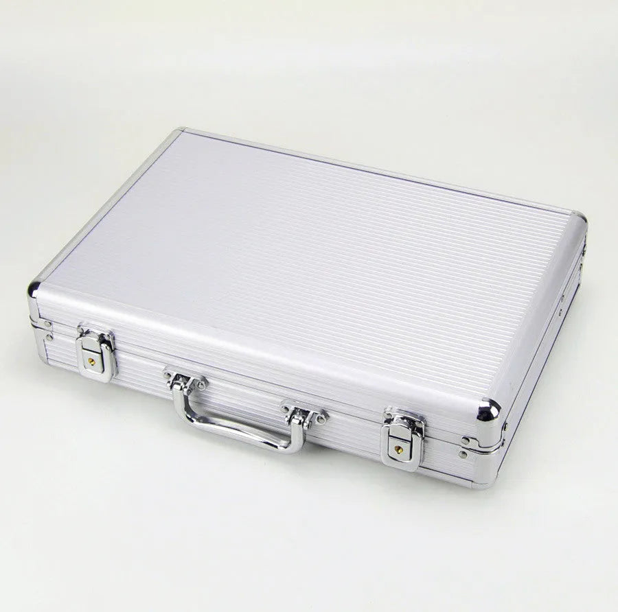 Aluminium alloy 24-slot watch display box for storage and packaging, photo colour finish