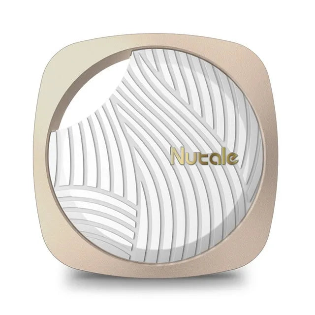 Compact Bluetooth tracker key finder with aluminium alloy shell and button, shown in black