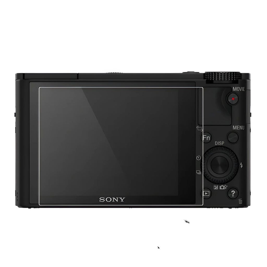 White tempered glass screen protector 0.3mm for Sony camera LCD with 2.5D edges