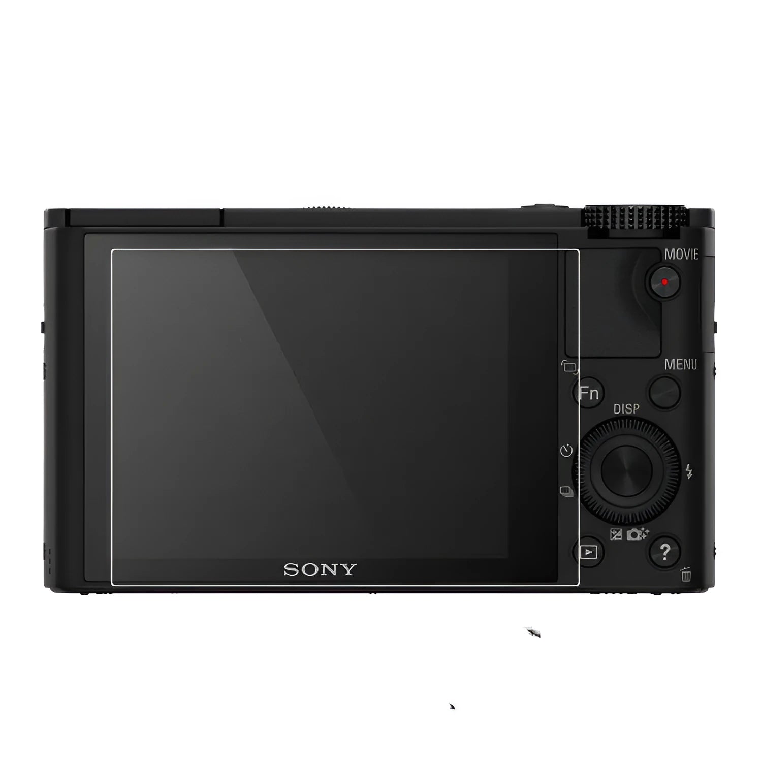 White tempered glass screen protector 0.3mm for Sony camera LCD with 2.5D edges