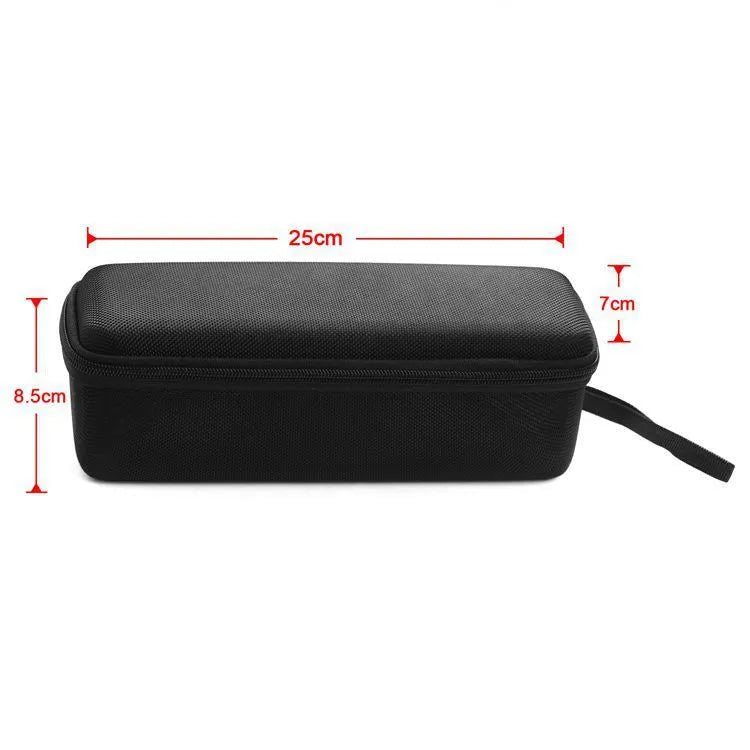 Black high grade nylon protective bag for Huawei Sound Joy with hand rope and mesh pocket
