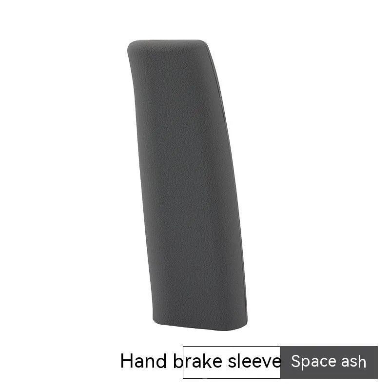 Universal silicone handbrake sleeve cover in assorted colours for car interior