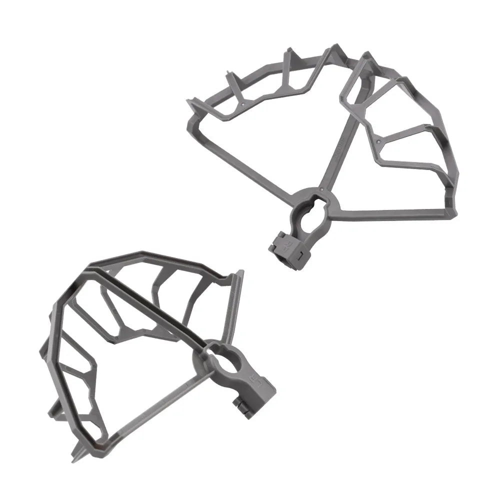 Grey ABS plastic propeller protection ring for DJI Mavic Air 2 and Air 2S drones on a white background.