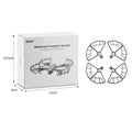Grey ABS plastic propeller protection ring for DJI Mavic Air 2 and Air 2S drones on a white background.