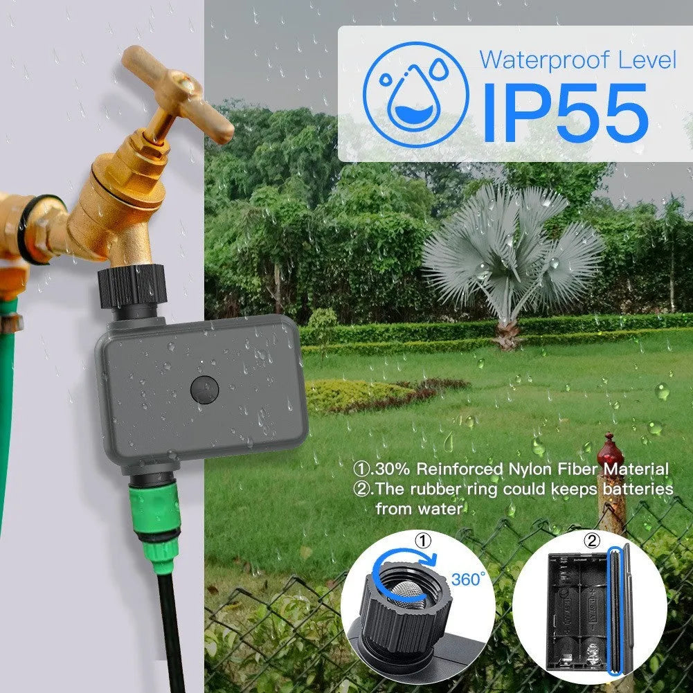 Intelligent garden irrigation water valve BWV-YC for smart home control system with EU US or small gateway style options