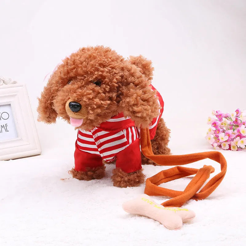 Electronic walking singing twisting toy with 20 songs and colourful lights in blue for babies and toddlers