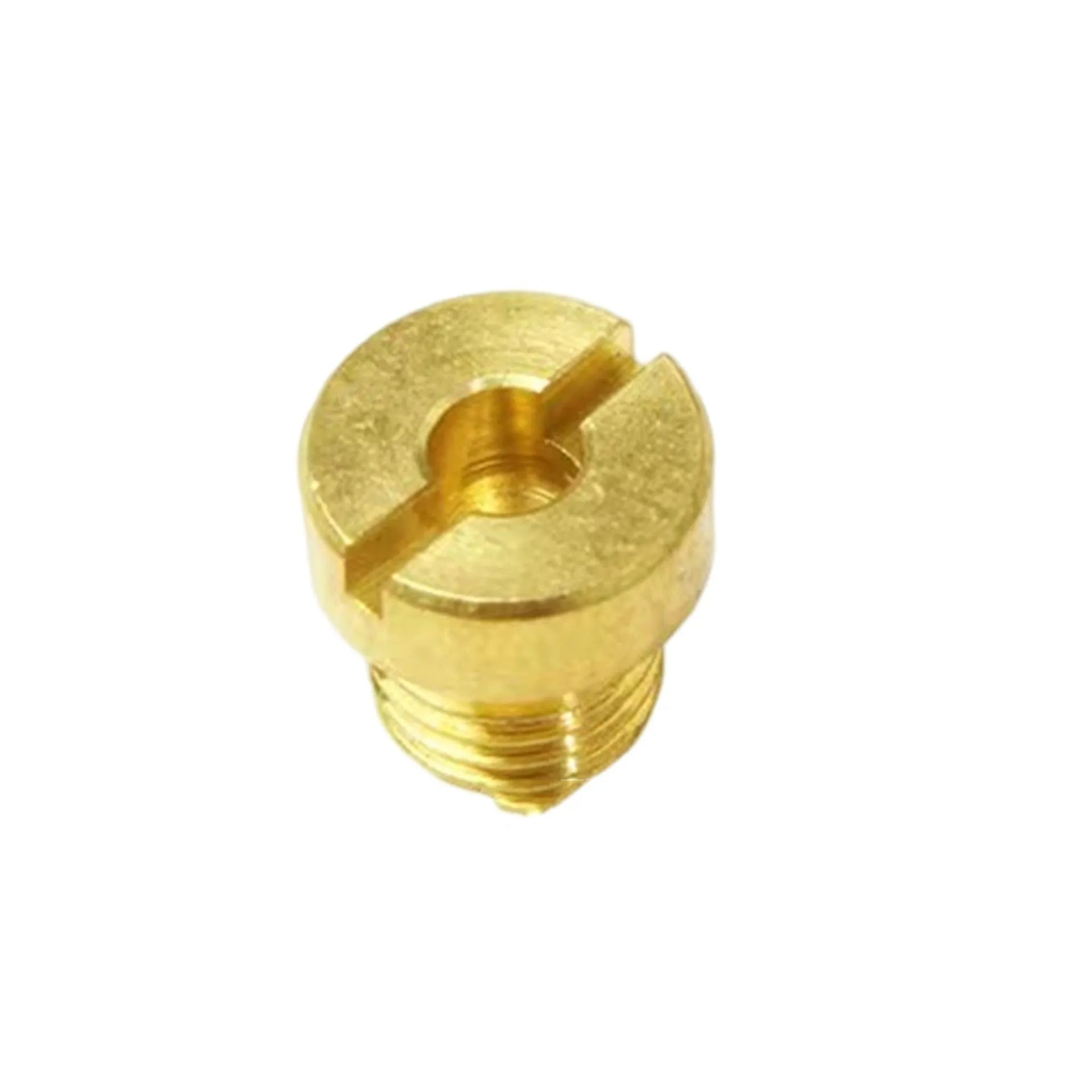 Brass M6 carburetor main jet with measuring hole for PHBN PHVA models