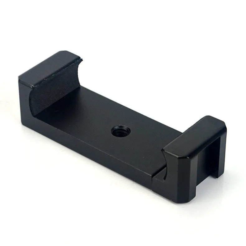 Aluminium alloy handheld bracket for mounting Apple iPhone on table top tripod