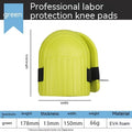 Pair of EVA foam kneepads with 11mm thickness for auto repair and construction work