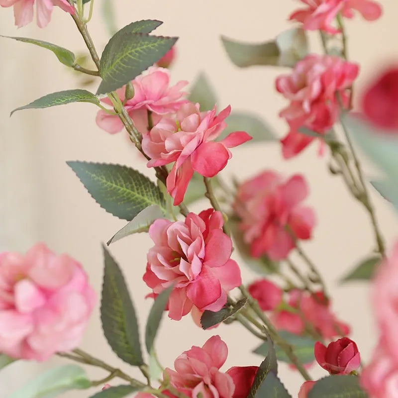 Single silk camellia artificial flower in Autumn White, Chinese retro home decoration for wedding and photography props