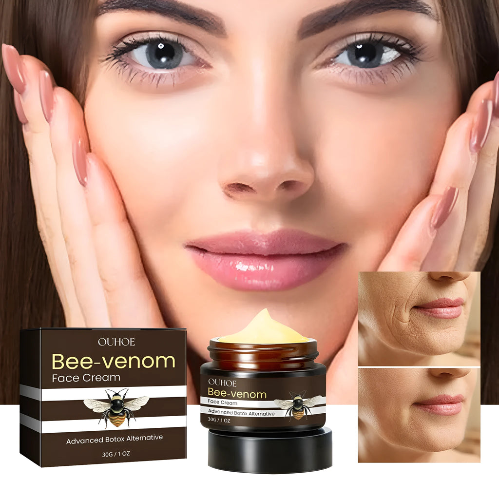 OUHOE Bee Firming Cream 30g container with hydrating nourishing firming properties