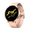 Ultra-thin smart health bracelet with black zinc alloy case and silicone strap on a wrist.