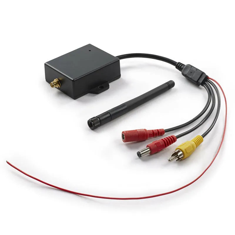 Wireless WiFi reversing camera AV to WiFi module for car rear view, 2400-2483MHz, 100m range, 30fps H.264