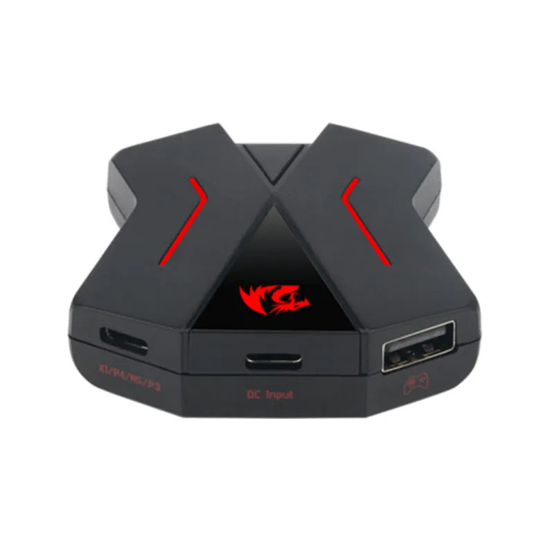 Redragon ERIS GA200 PS4 keyboard and mouse adapter in black colour