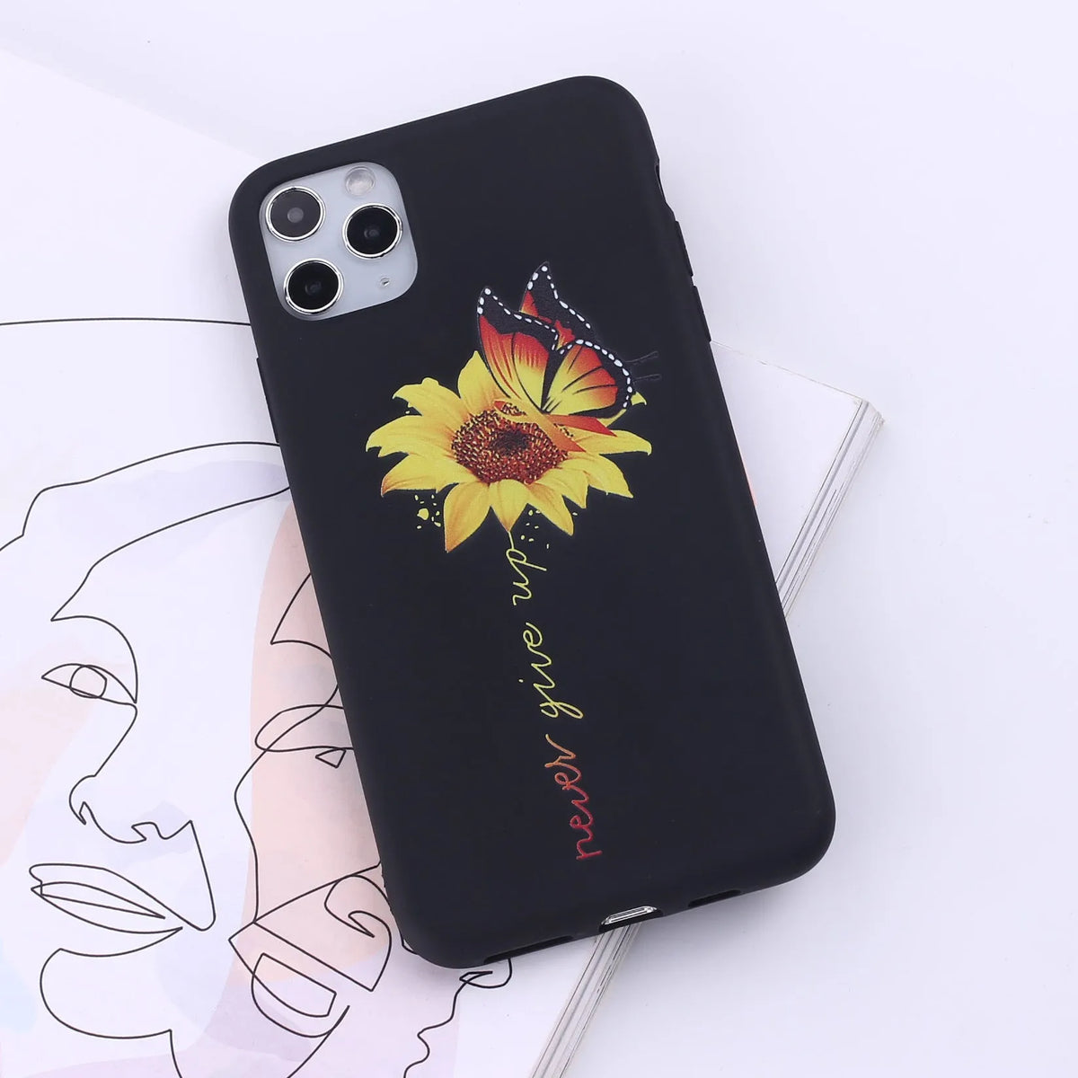 Apple iPhone mobile phone case in various colours showing TPU flexible construction