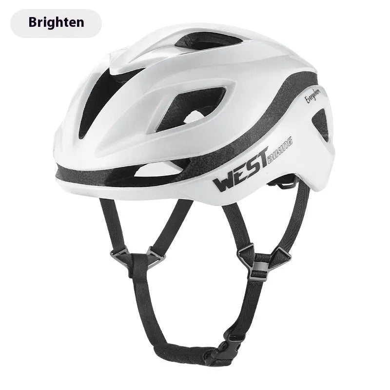 Road bike safety helmet in six colour options with adjustable 58-61cm fit