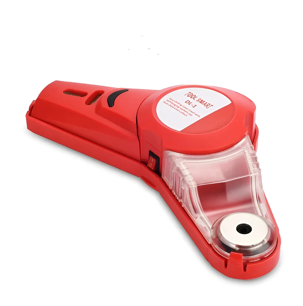 Red portable infrared laser level for woodworking and decoration positioning