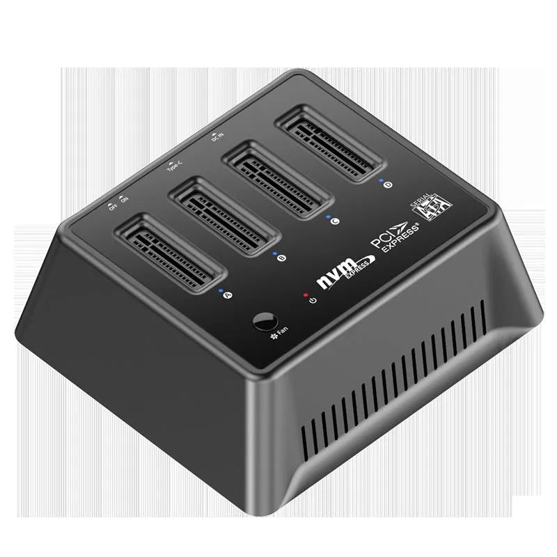 Aluminium M2 SSD mounting base measuring 90 by 78 by 34 millimetres