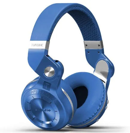 Bluedio T2 Plus wireless on-ear headphones in black, white, red, or blue colour options