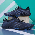 Men's and women's casual lycra beach running shoes in beige, black, blue, grey, and white pink colours