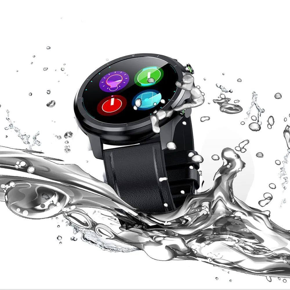 LEMFO LF26 smart bracelet with 1.3-inch screen showing multiple colour options