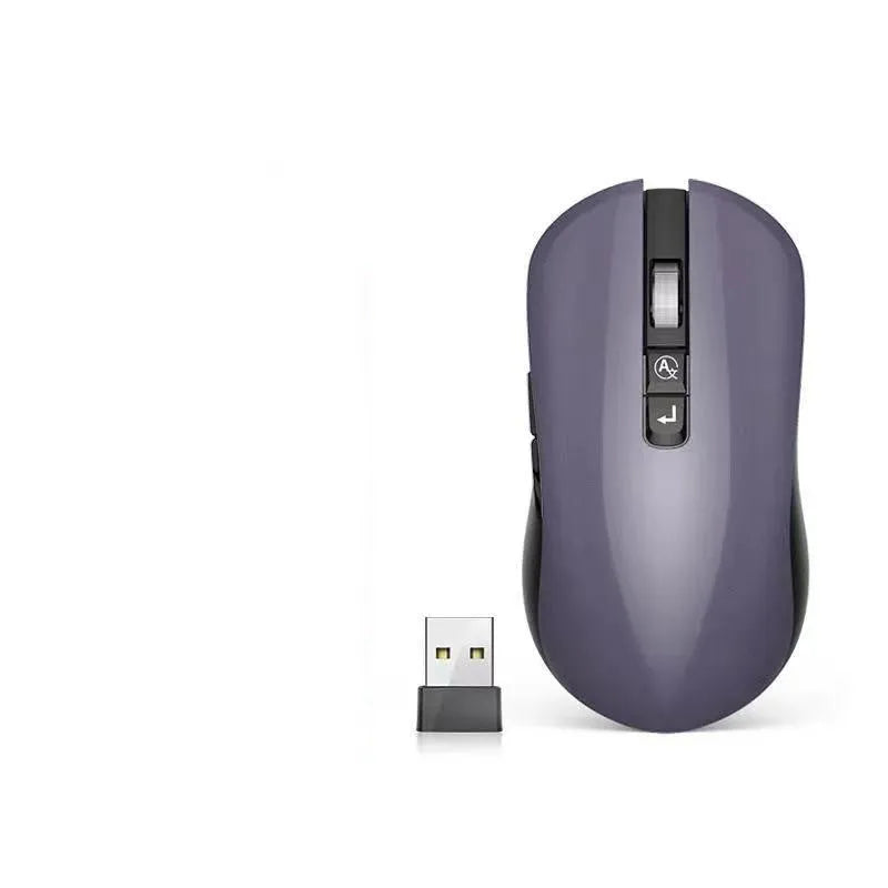 IFLYTEK voice translation wireless gaming mouse with mute button on a desk