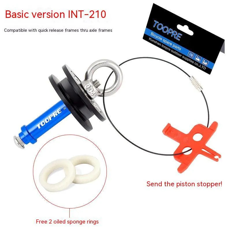 Aluminium alloy bicycle chain holder tool showing three format options