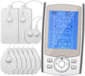 Charging pulse physiotherapy massager with handheld remote control USB rechargeable TENS EMS muscle stimulator