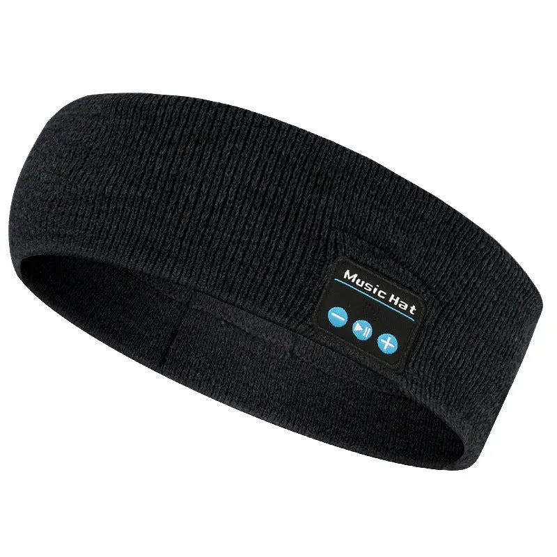 Bluetooth 5.4 headband with removable washable sweatband in black, dark grey and grey-white colour options