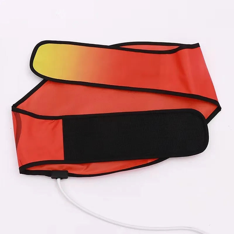 Sauna massage fat burning waist support belt for adults, shown in thick and thin options
