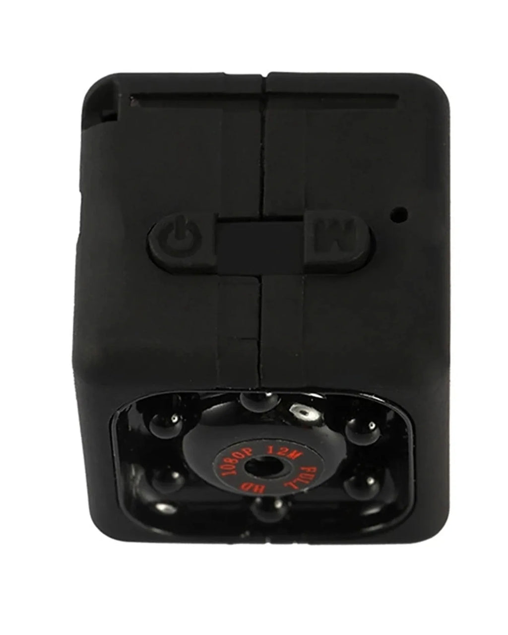 Black mini USB camera with infrared night vision for 1080P video recording