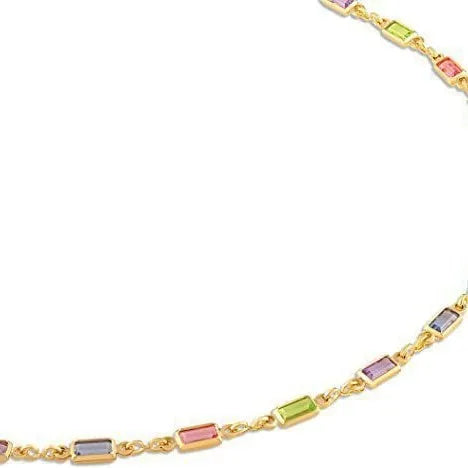 Geometric ladies crystal necklace with alloy pendant and adjustable chain