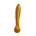 Bionic soft fishing lure in silicone, 7.5cm long, shown in yellow, white, and black colour options.