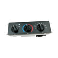 Black automotive air conditioning control panel for Jeep Wrangler 2005-2006 models part number 55056558AA